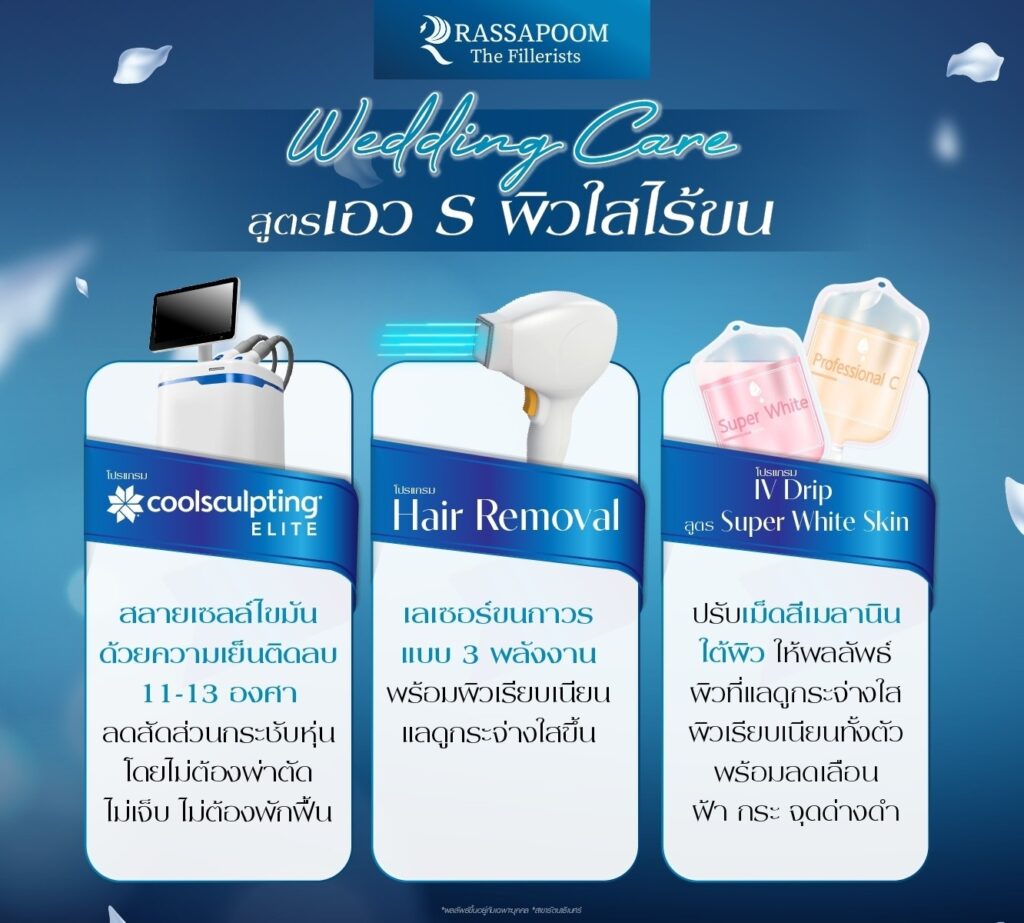 Wedding Care - สูตรเอว S ผิวใสไร้ขน