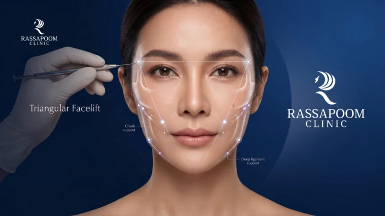 Triangular Facelift ยกกระชับเอ็นพยุงผิวที่รัสมิ์ภูมิ คลินิก