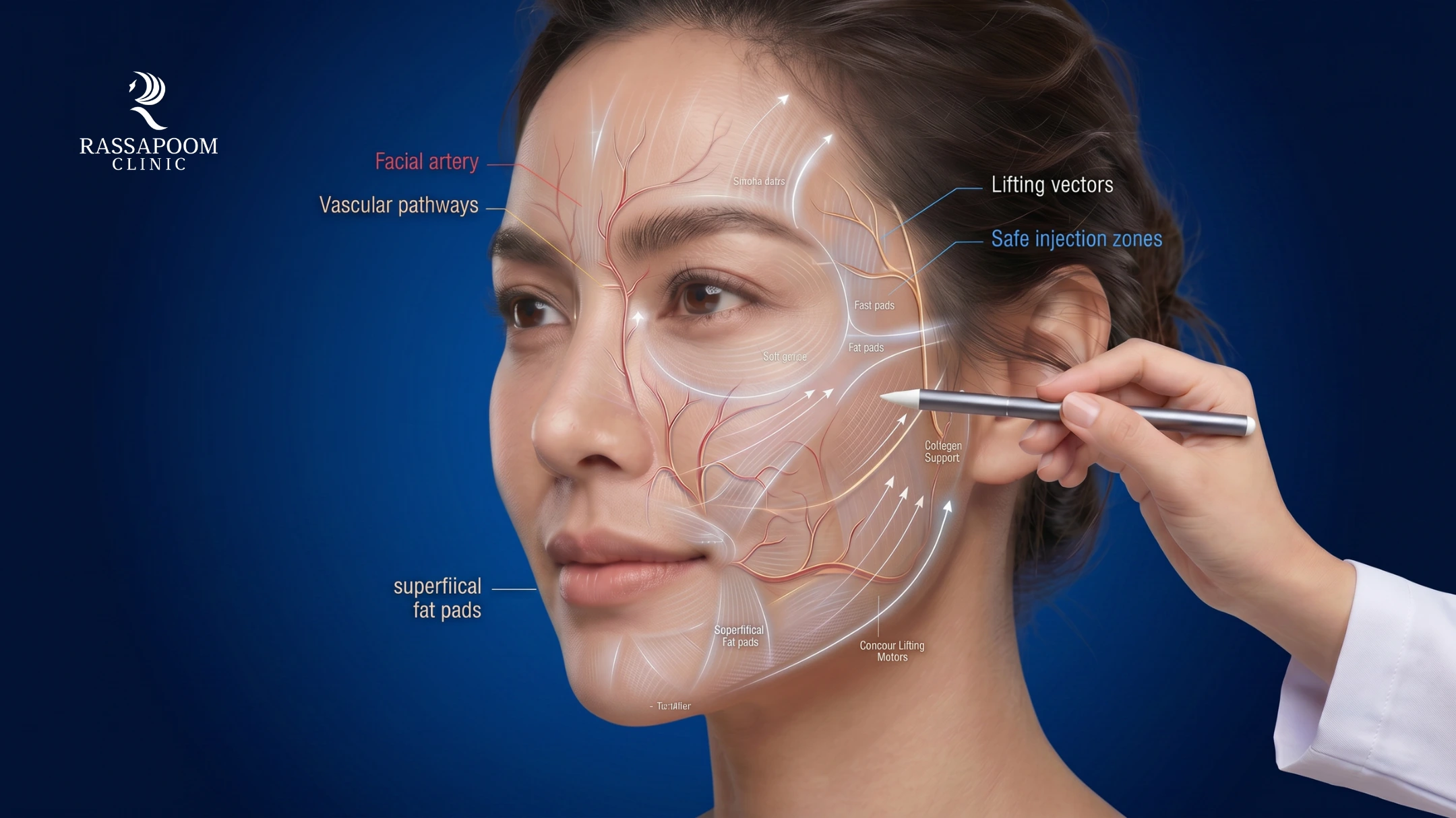 กายวิภาคศาสตร์บนใบหน้า สำคัญต่อโปรแกรมฟิลเลอร์และฉีดโบยังไง