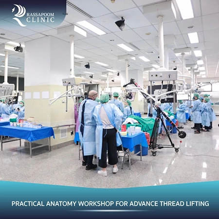 Dr. Rasmipoom Sumethiwit lectures to provide knowledge to doctors throughout Asia Pacific.