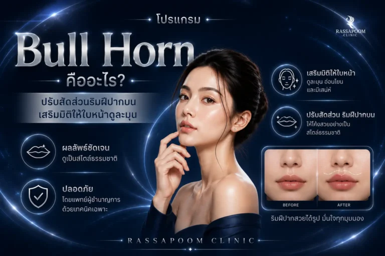 โปรแกรม Bull Horn คืออะไร ปรับสัดส่วนริมฝีปากบน เสริมมิติให้แลดูละมุน