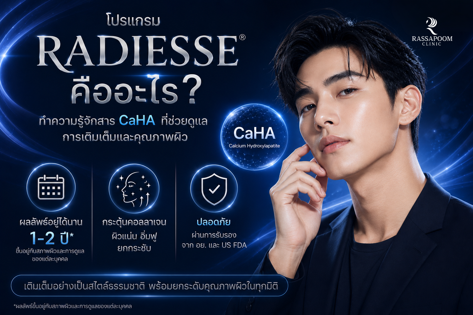 โปรแกรม Radiesse คืออะไร ทำความรู้จักสาร CaHA