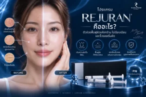 โปรแกรม Rejuran คืออะไร ตัวช่วยฟื้นฟูผิวแห้งกร้าน ไม่เรียบเนียน และริ้วรอยเริ่มชัด