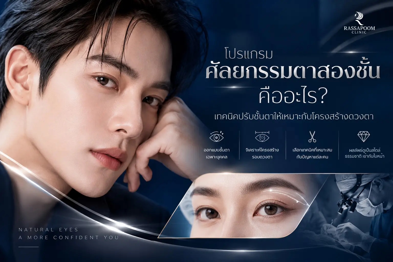 โปรแกรมศัลยกรรมตาสองชั้น คืออะไร