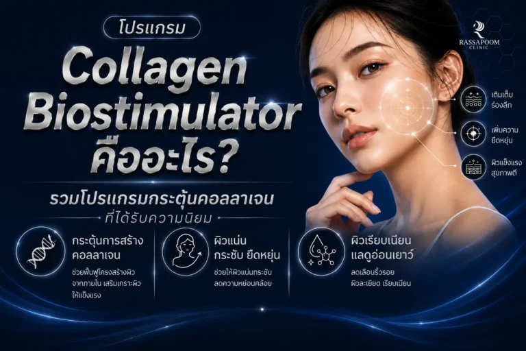 Collagen Biostimulator คืออะไร รวมโปรแกรมกระตุ้นคอลลาเจนที่ได้รับความนิยม