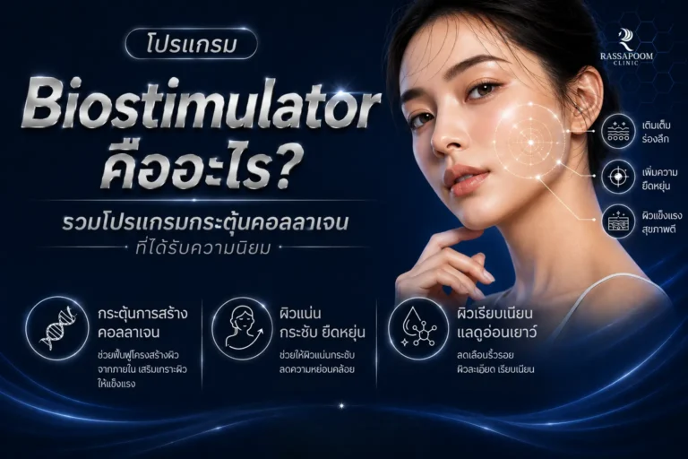 รวมโปรแกรมกระตุ้นคอลลาเจนที่ได้รับความนิยม