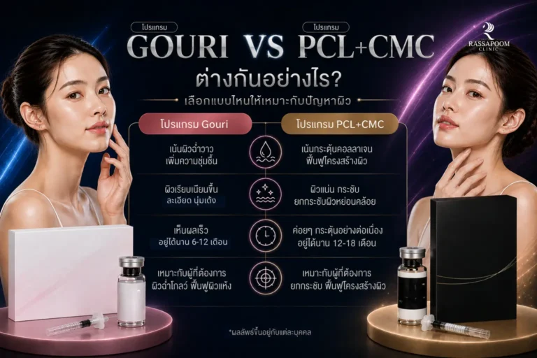 โปรแกรม GOURI กับโปรแกรม PCL+CMC ต่างกันอย่างไร
