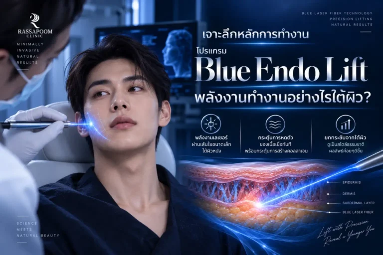 เจาะลึกหลักการทำงานโปรแกรม Blue Endo Lifting พลังงานทำงานอย่างไรใต้ผิว