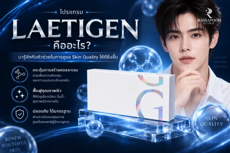 โปรแกรม Laetigen คืออะไร มารู้จักกับตัวช่วยในดูแล Skin Quality