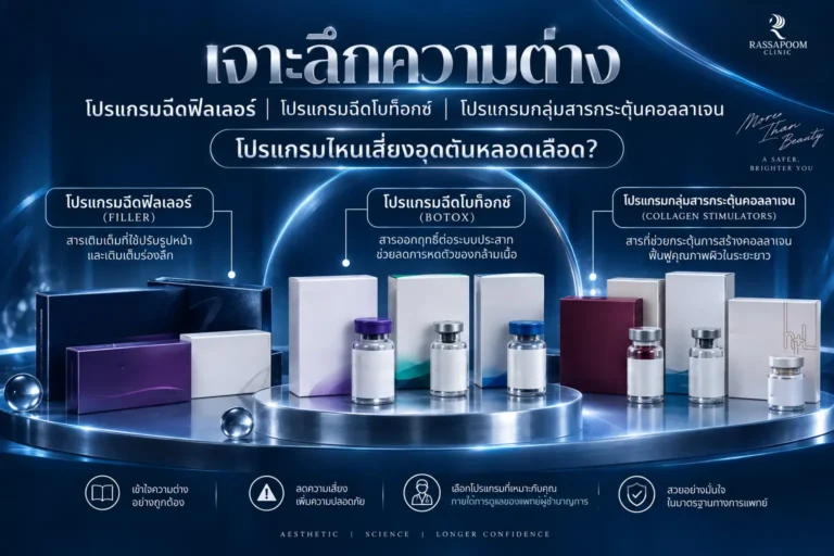 โปรแกรมไหนเสี่ยงอุดตันหลอดเลือด